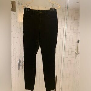 American Eagle, size 4, black jeggings.